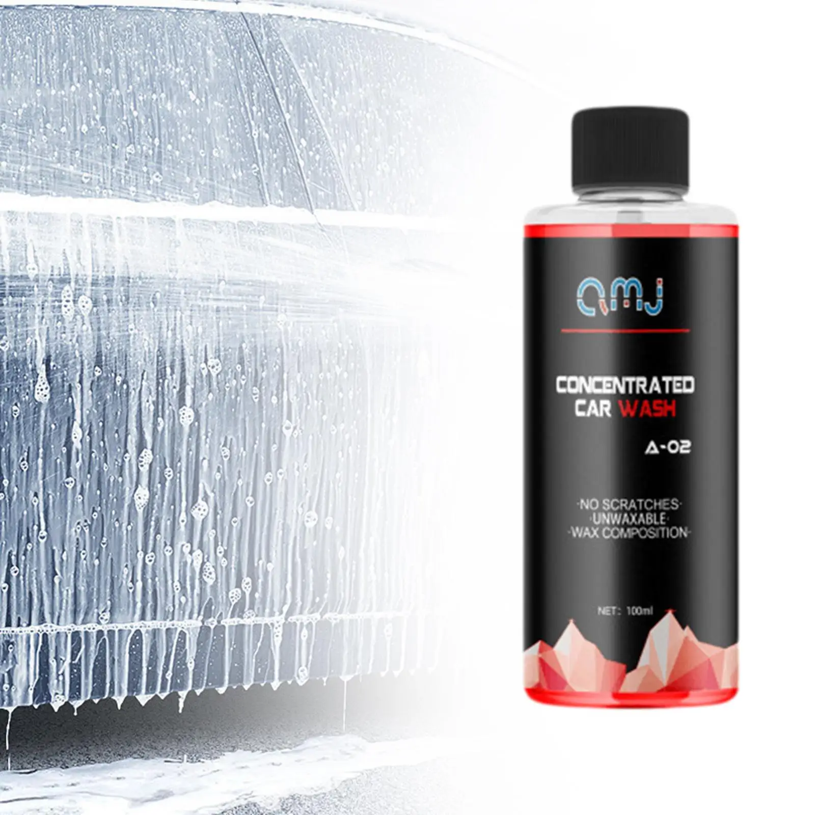 Car Wash Liquid High Concentration Formula Car Wash Supplies Gentle Easy Cleaning Plating Protective Layer Foaming Car Wash Soap