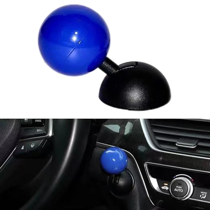 Car One Click Start Plastic Button For Car Engine Start/stop One-click Start Button Cover Decoration Sticker Plastic Style