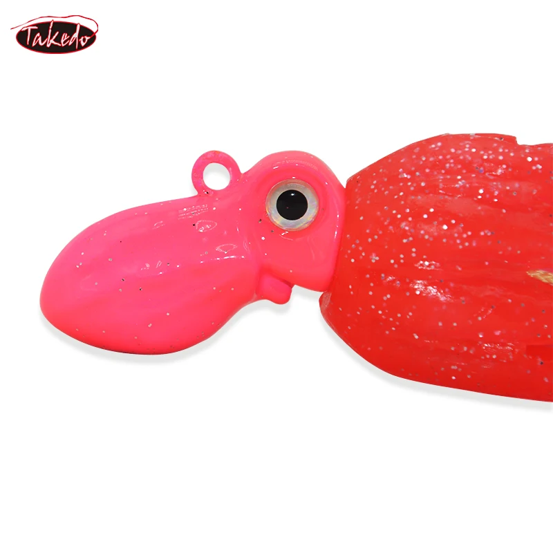 TAKEDO LG01 150g 200g 250g 300g 350g 400g 450g Octopus Lead Jig Head UV TPR With Hook Soft Fishing lures - view 3