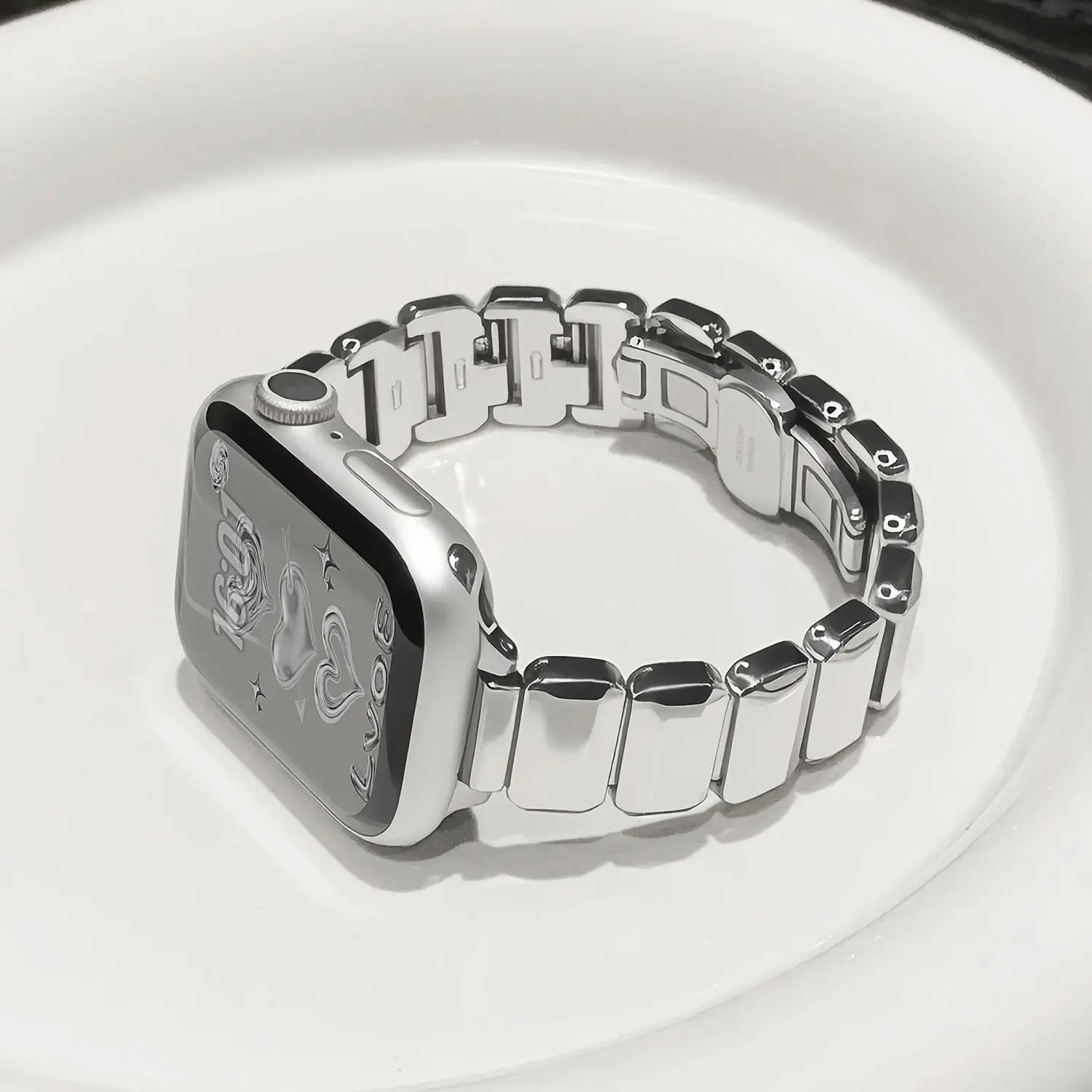 Creative Sugar Cube Watch Strap Band, Suitable for S10-1 Ultra SE Series (Watch or Case Not Included).