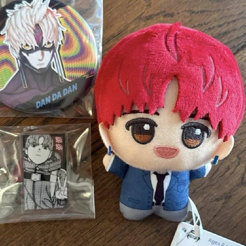 Stock Bandai genuino Dandadan Okarun Turbo abuela Momo Jiji Aira muñeco de peluche mochila colgante decoración colección regalos Juguetes