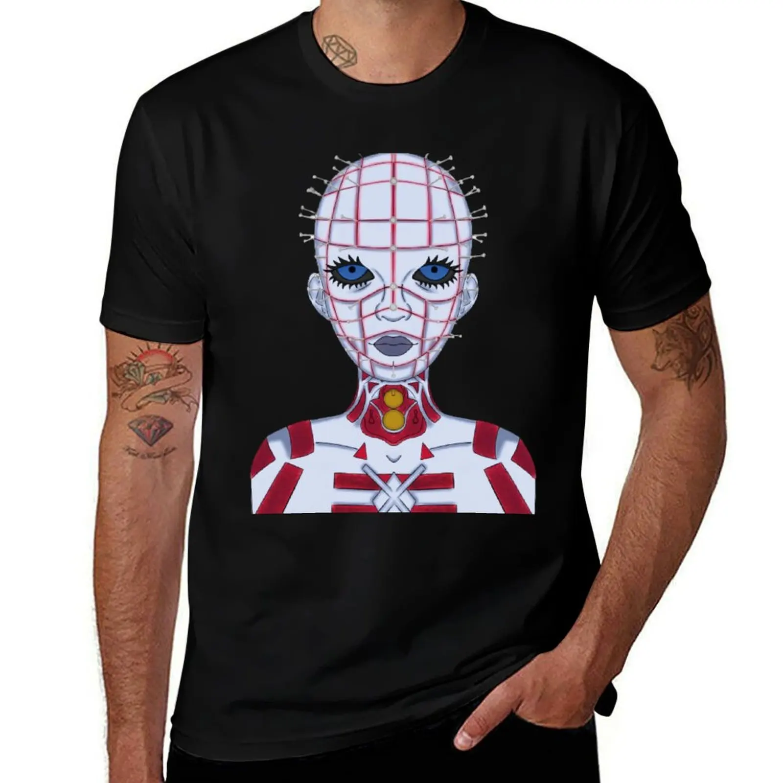 

hellraiser tv show T-Shirt Plus Size Gym Sports T-Shirt