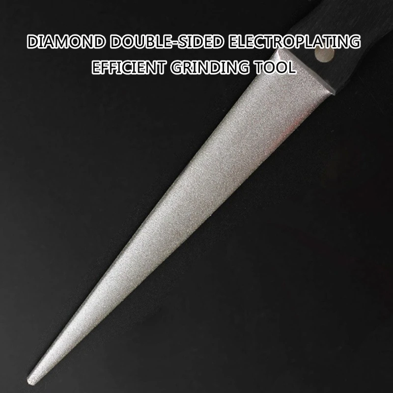 Diamond Sharpening Stone File Cutter Sharpeners Handheld Kitchen/Garden/Outdoor Tool Sharpener Cutter Sharpening Tool