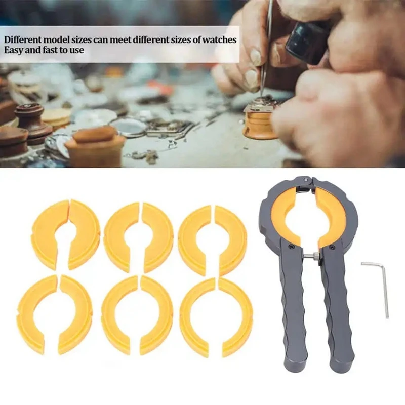 

ABKJ-Professional Watch Bezel Remover Alloy Watch Bezel Opening Tool For Watchmaker Watch Cover Repair Tool