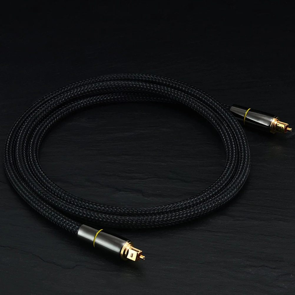 

Optical Audio Cable Cord for Sound Bar Male to Connector Fiber Patch