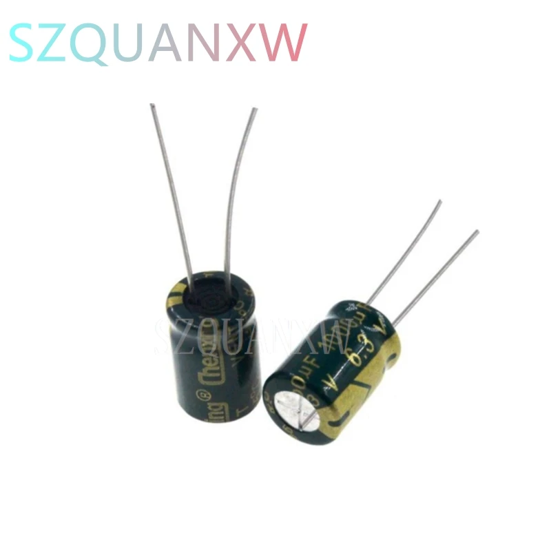 20PCS 6.3V1000UF  8x12mm 8*12mmhigh frequency low resistance power motherboard long life electrolytic capacitors