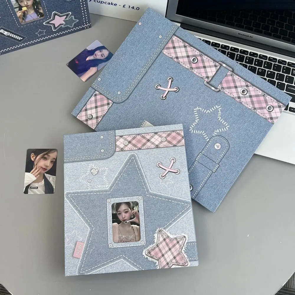 Album Shell A5 Photocard Binder Collect Book Star Loose-leaf A5 Idol Photo Card Holder Ins 6-hole Photocard Holder Binder