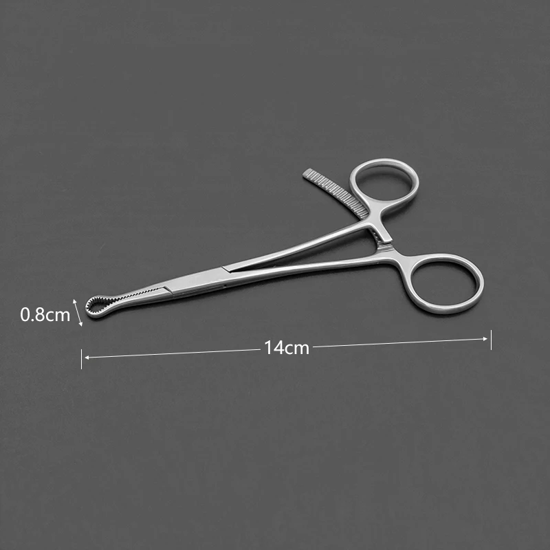 Multi tooth bone holding forceps with pointed point shaped ball head reduction forceps, locking plate forceps, orthopedic instru