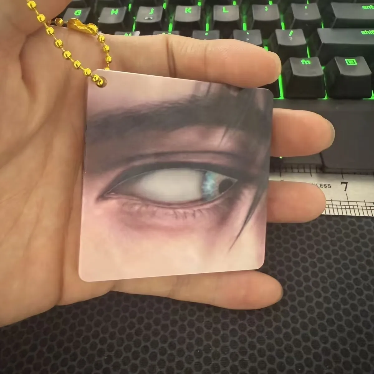 الحب والمساحة العميقة، حركة العين، تدفق القنب الاكريليك جونغ