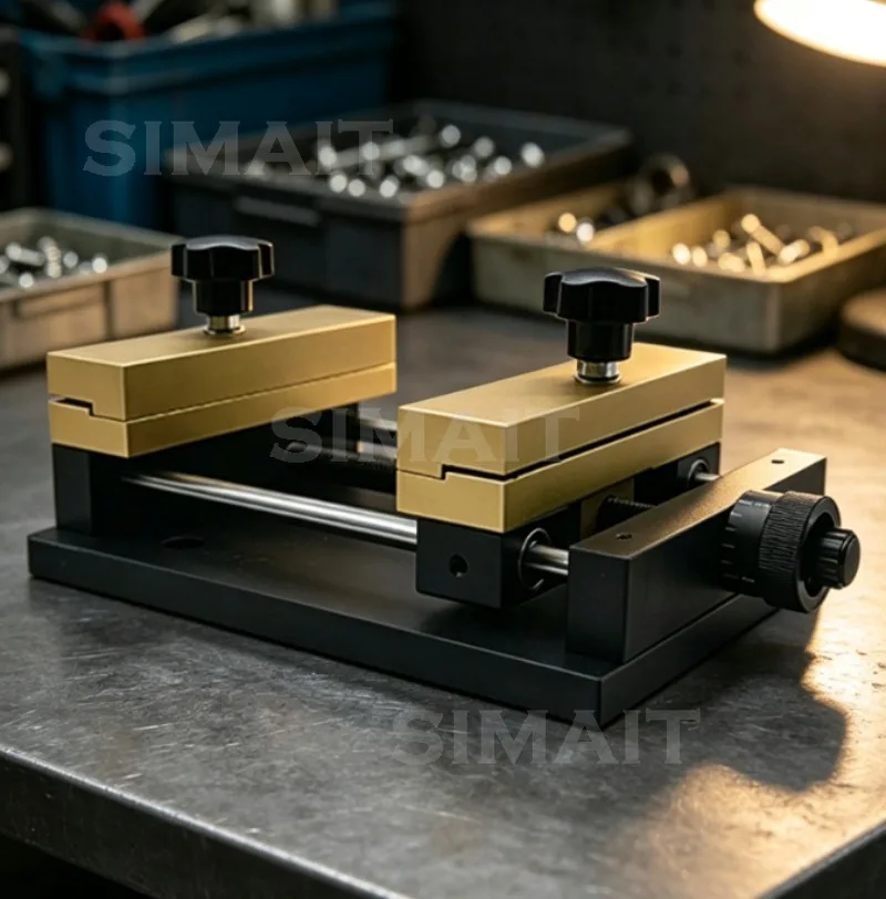 Metal Sheet Holder for Laser Marking, 0.1-5mm Clamp Fixture for Fiber/CO2 Engraver