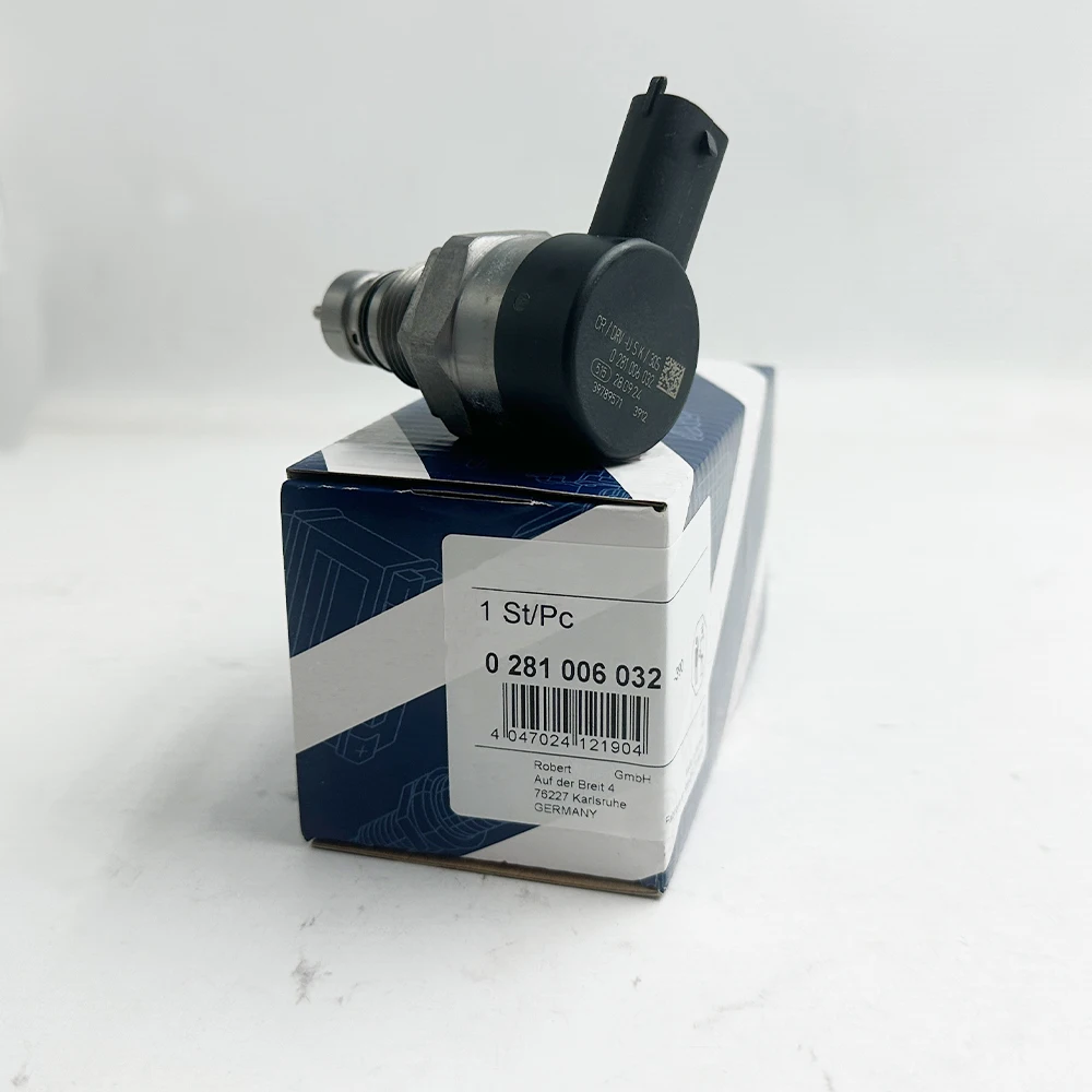 High Quality 0281006032 Fuel Rail Pressure Sensors DRV Control Valve For IVECO Daily FIAT Ducato 504384251, In Stock