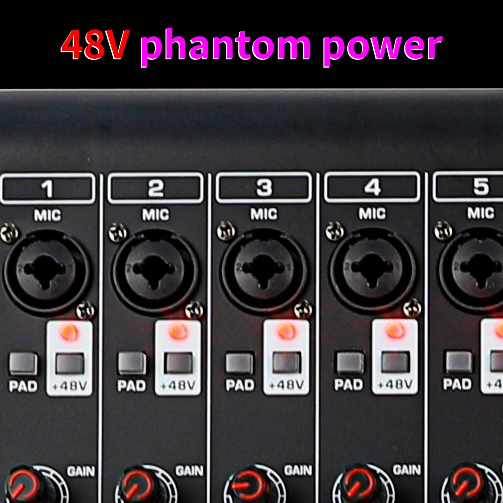 DJ Sound Controller Professional mixer 10/14-channel dual 99DSP stage performance USB MP3 Bluetooth audio mixer DJ Audio mixer