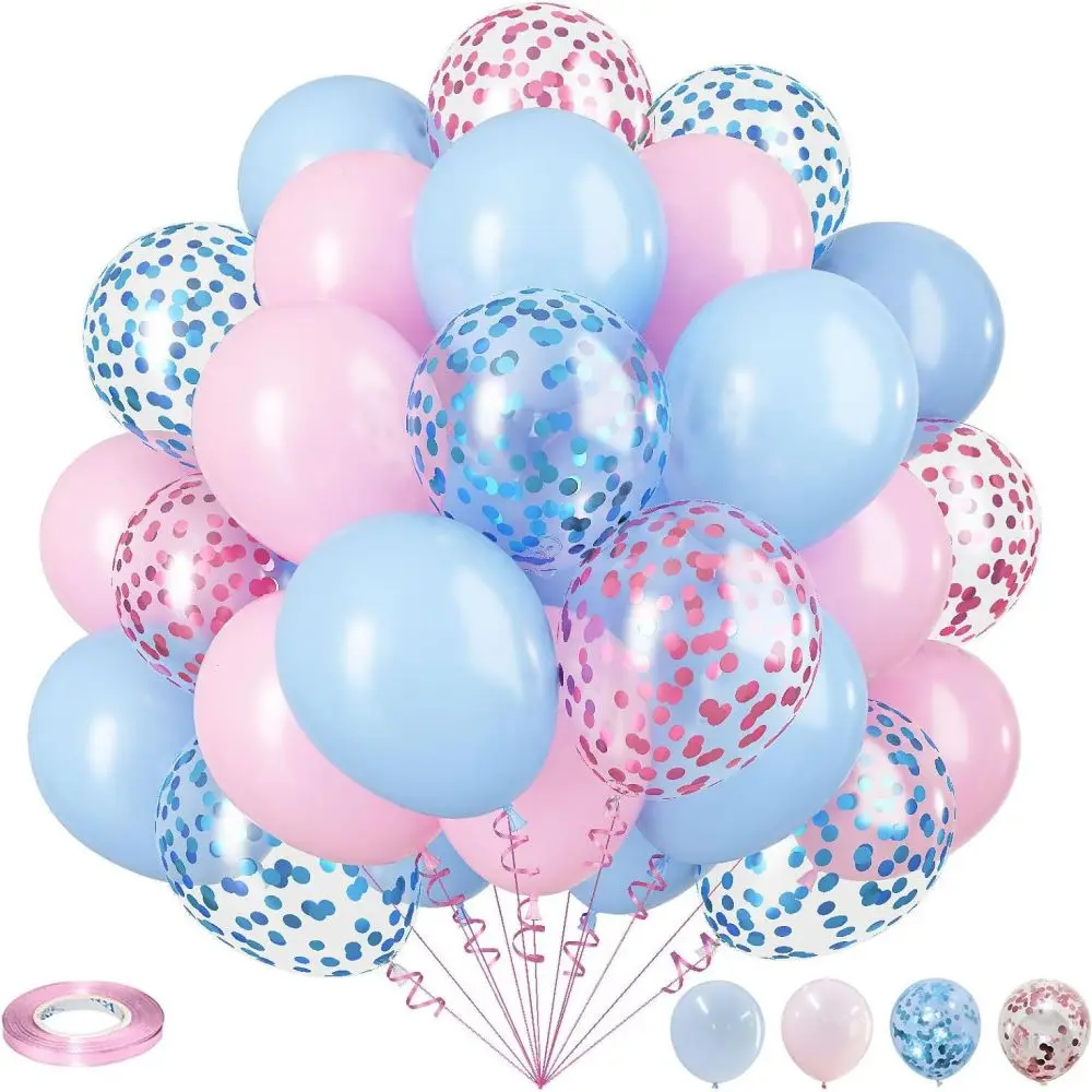 Balloons Valentine's Day Birthday Wedding Decorations Pink Happy Anniversary Arch for Structure Baby 1 Year  Gender Revelation