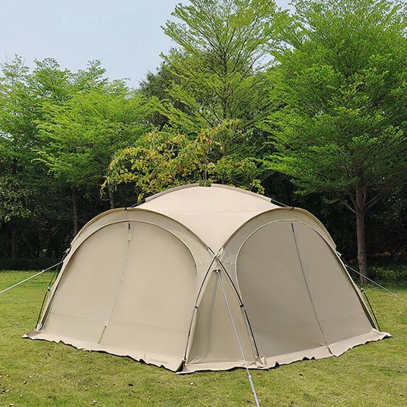 Smilodon-Camping Dome Tent Large Canopy Waterproof Shelter for Garden Outdoor Picnic Dome House 8-10 People