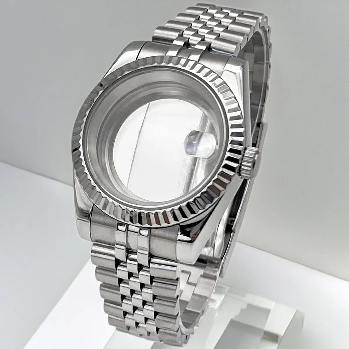 

Sapphire Movement 100m Waterproof 36mm 39mm 40mm Watch Case Fit NH34 NH35 NH36 Watch Dial 28.5mm 30.8mm Presidential Bracelet