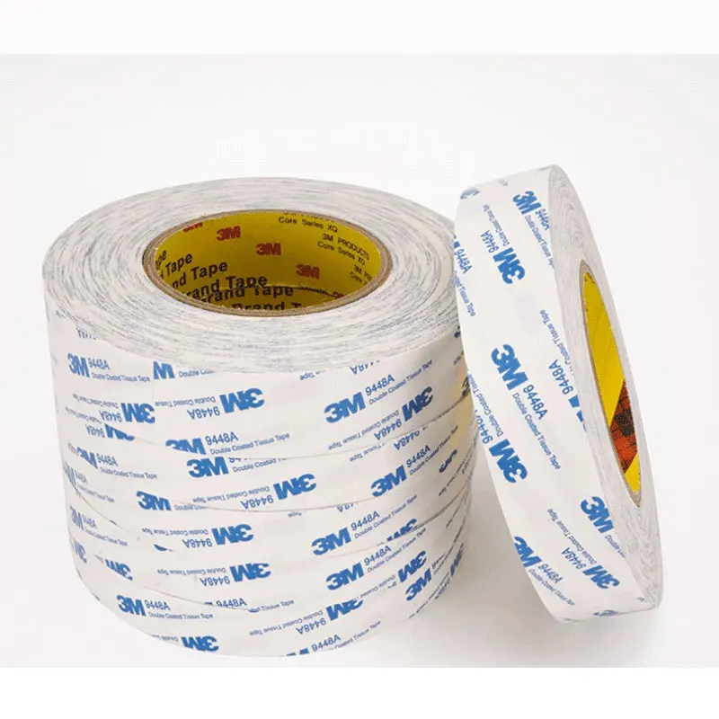 3M 9448A double sided tape strong fixed 3m white double sided tape high viscosity, high temperature resistant, no trace handmade view 6