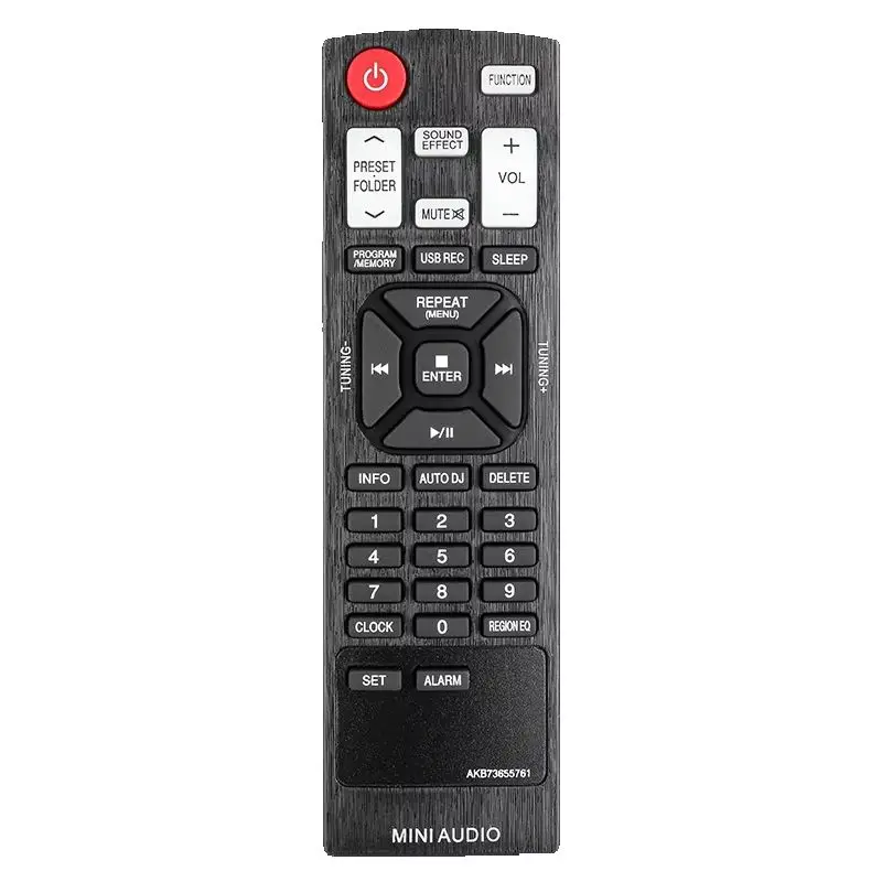 

AKB73655761 For LG Remote Control, For LG Mini Hi-Fi System Cms4550w CM4560 CJS45W CJ65 CJS65F CJ45 CJS45F FH6 CJ98 NJ98F CK43