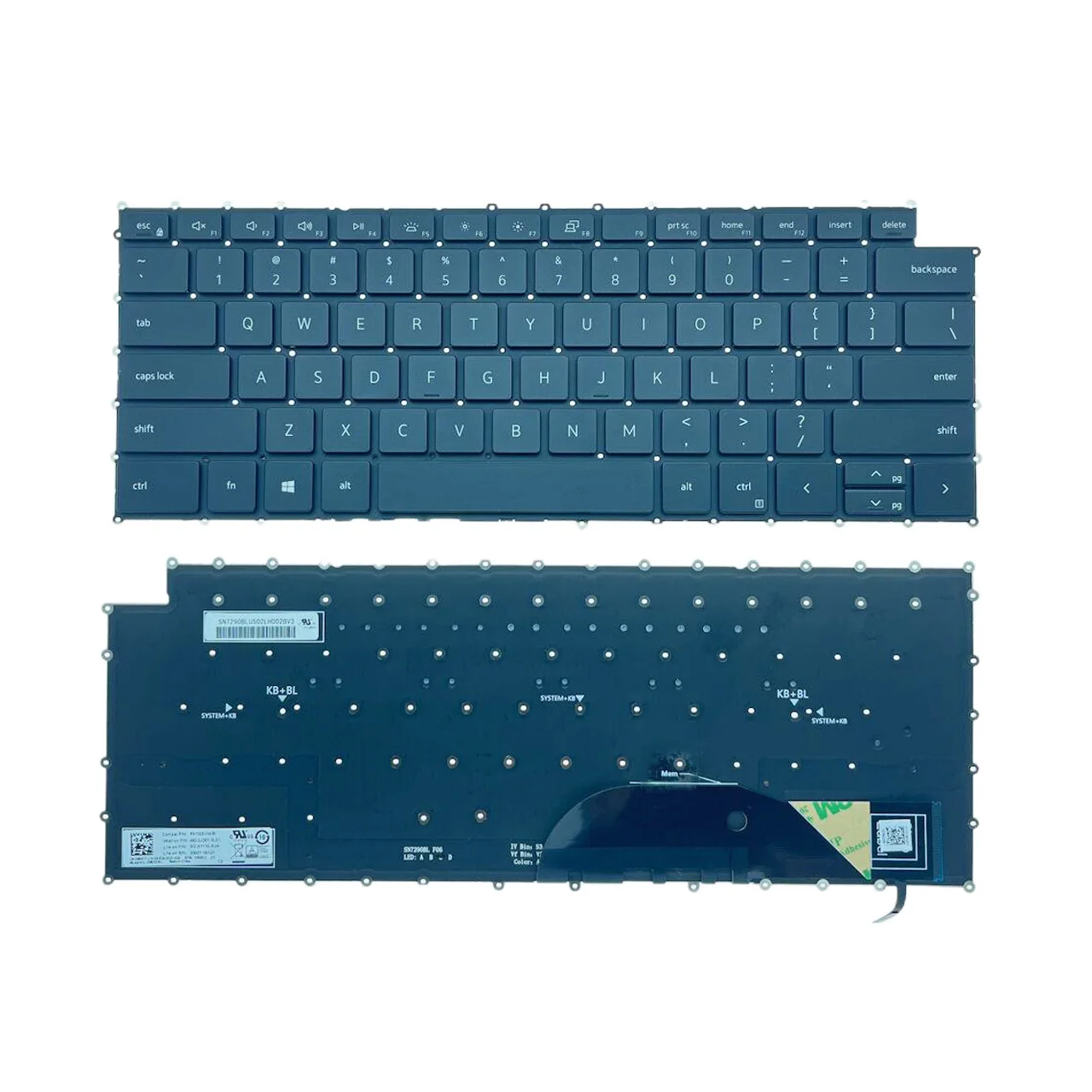 

Новая клавиатура с подсветкой для ноутбука Dell XPS 15 9500 17 9700 Precision 5550 5560 5750 5760 PK132SH1A00