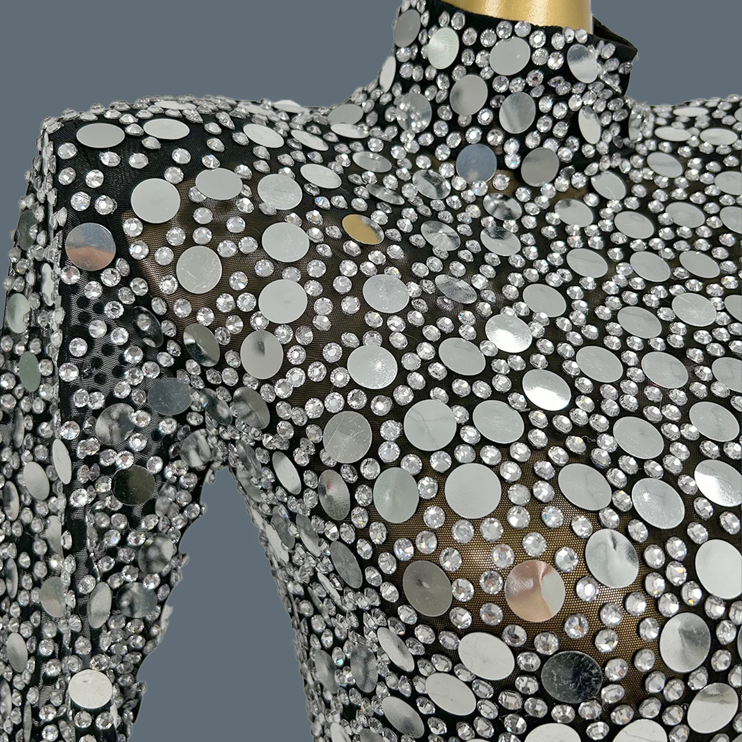 Mini robe asymétrique à paillettes argentées et plumes noires, pour femmes Sexy, Club d'anniversaire, fête, robe de soirée en maille, Pianyuqun