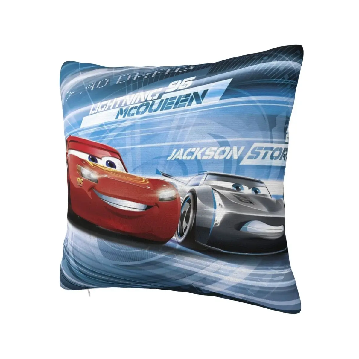 Cars Lightning McQueen Pillowcase Printed Polyester Cushion Cover Decoration Life Is A Highway Pillow Case Cover Home