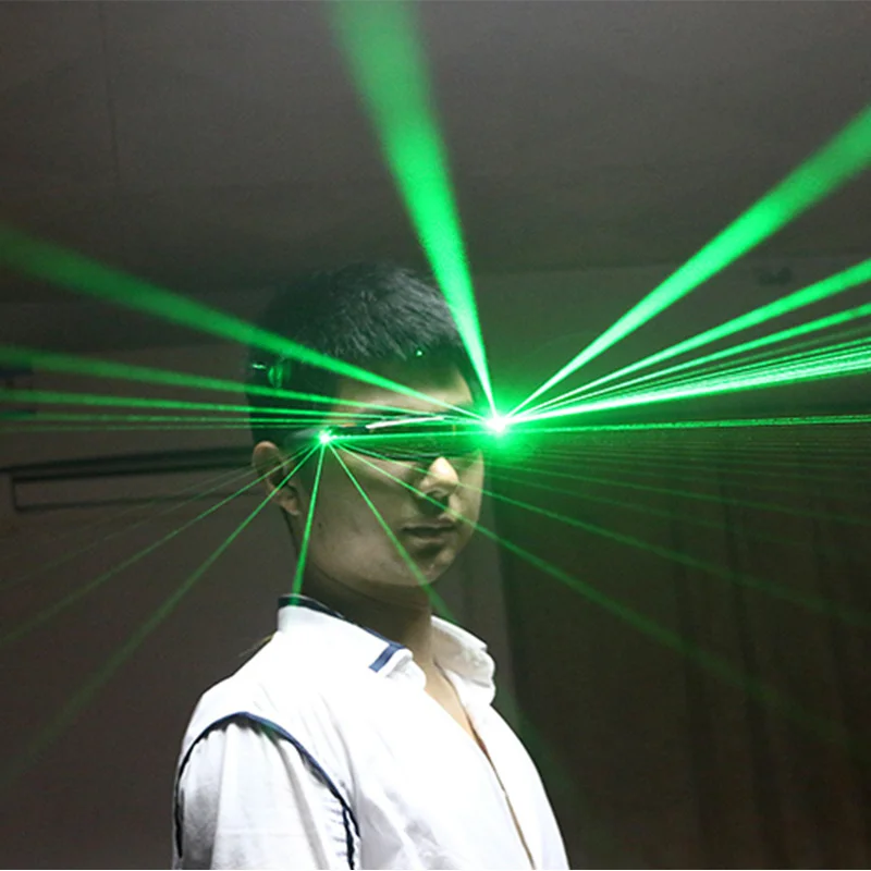 Laser Glasses for Party Club Show KTV Dance Stage Atmosphere Props Flashing Led Light-Emitting Beam Glow Party Supplies