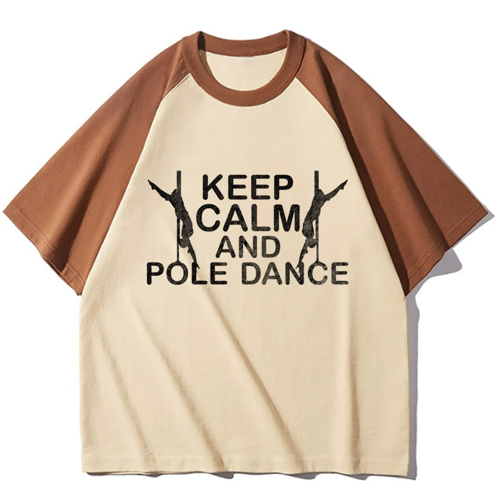 

Poledance t shirt women graphic funny Tee female manga clothing