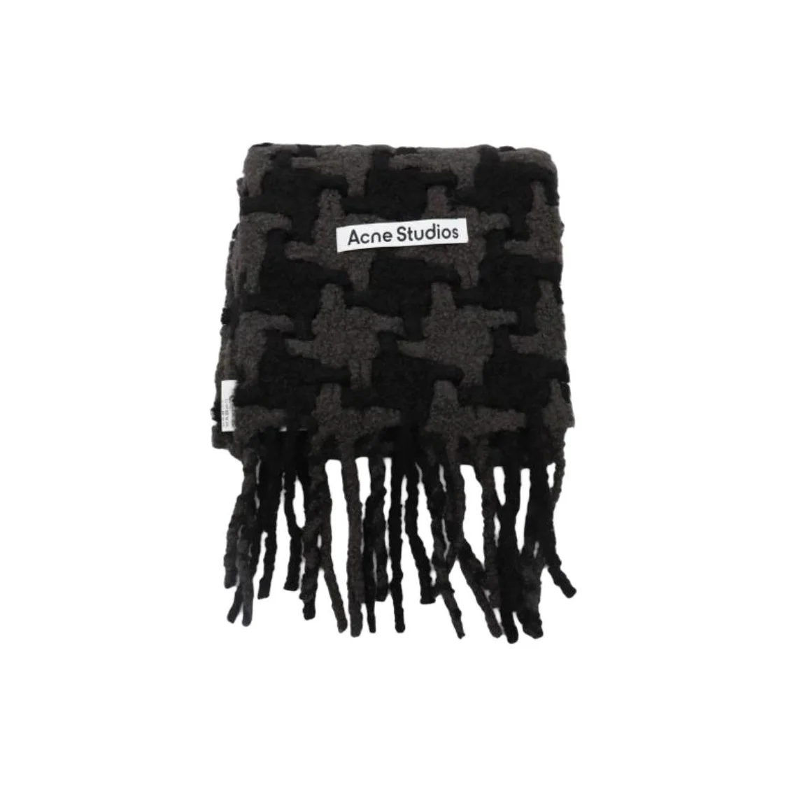 

Acne Studios Logo Patch Knitted Scarf CA0153AIK