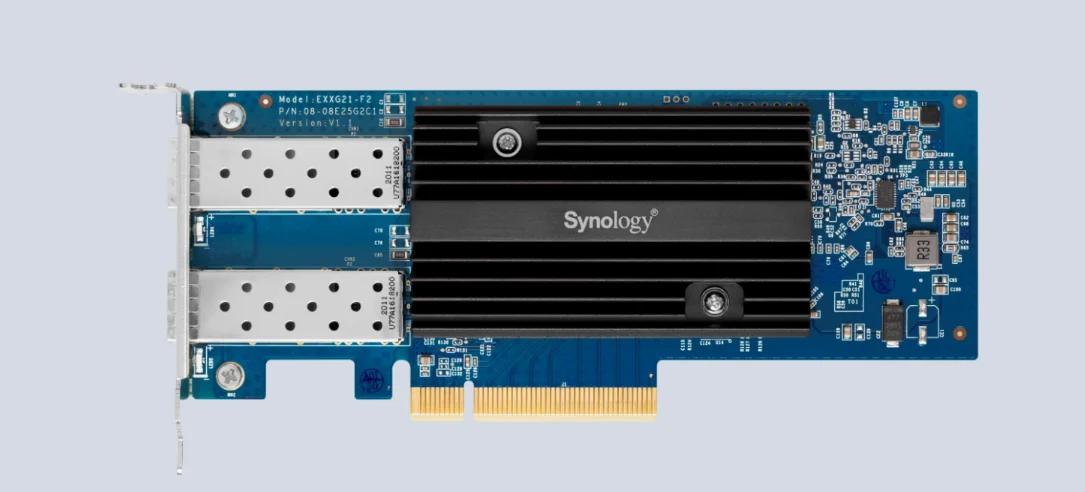 Synology E10G21-F2 two-port Wan Zhao light card 10 gbe SFP+ Ethernet nics