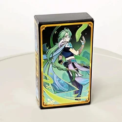 9*5cm TCG Cards Toy Genshin Impact 65 Pcs Cards Cyno Yoimiya Sangonomiya Cosplay Deck Board Game Character Card Collection