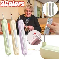 2 In 1 Needle Threader and Seam Ripper Tool Multifunctional Sewing Thread Remover Cross Stitch Crafting Accessories Easy Use 6