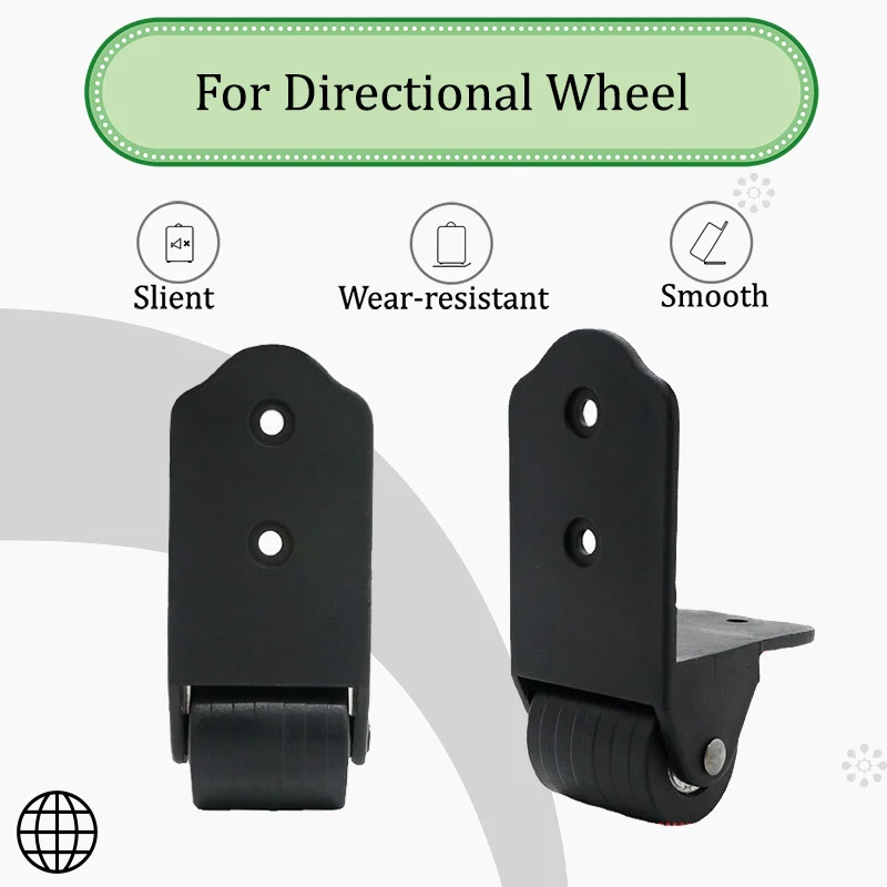 

For Audio Right Angle Wheels Silent Audio Wheels Right Angle Wheels Single Direction Wheels Luggage Accessories