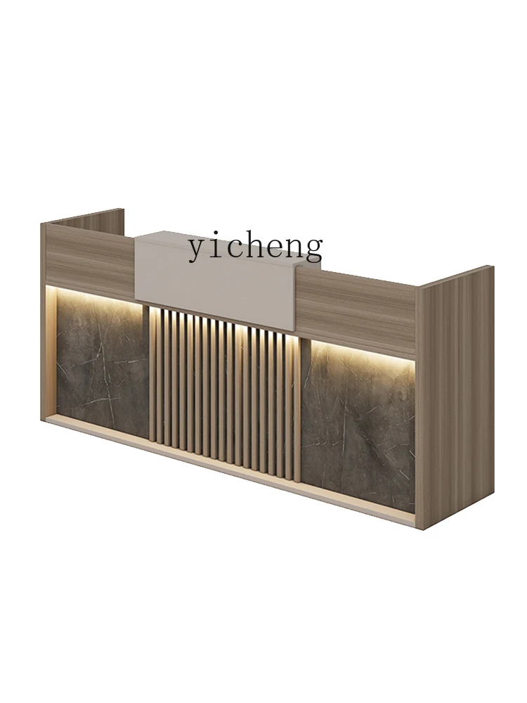 

LX Cashier Service Reception Counter Company Front Desk Reception Desk Hotel