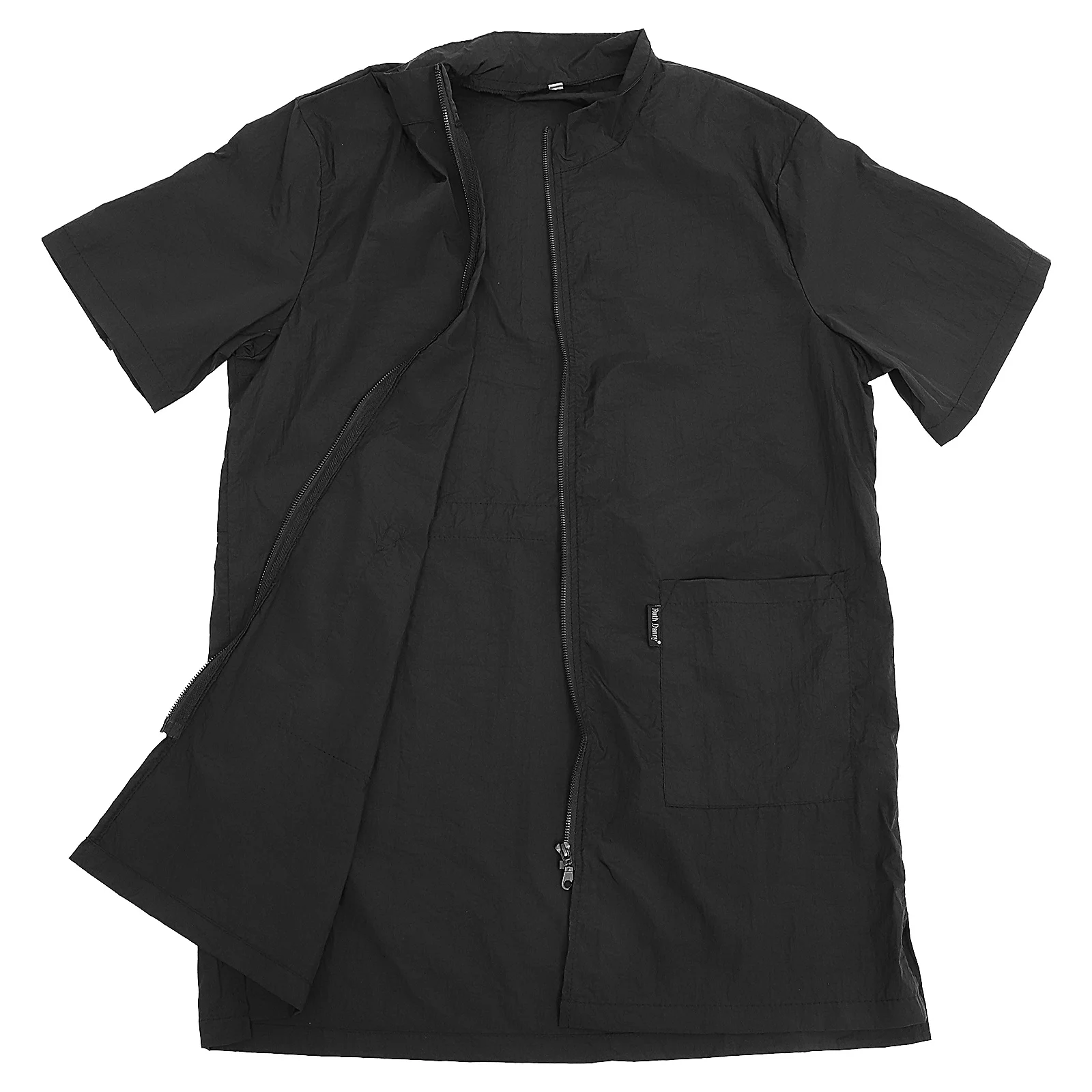 Vêtements de cosmétologue pour animaux de compagnie, noir, taille L, tablier de toilettage imperméable, bain en plein air, uniforme de magasin d'animaux, tablier de toilettage, Smock