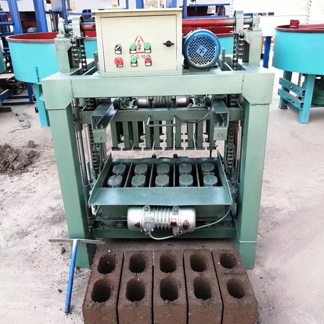 Electric Clay Brick Making Machine Automatic Concrete Block Making Machine Hollow Brick Making Machine