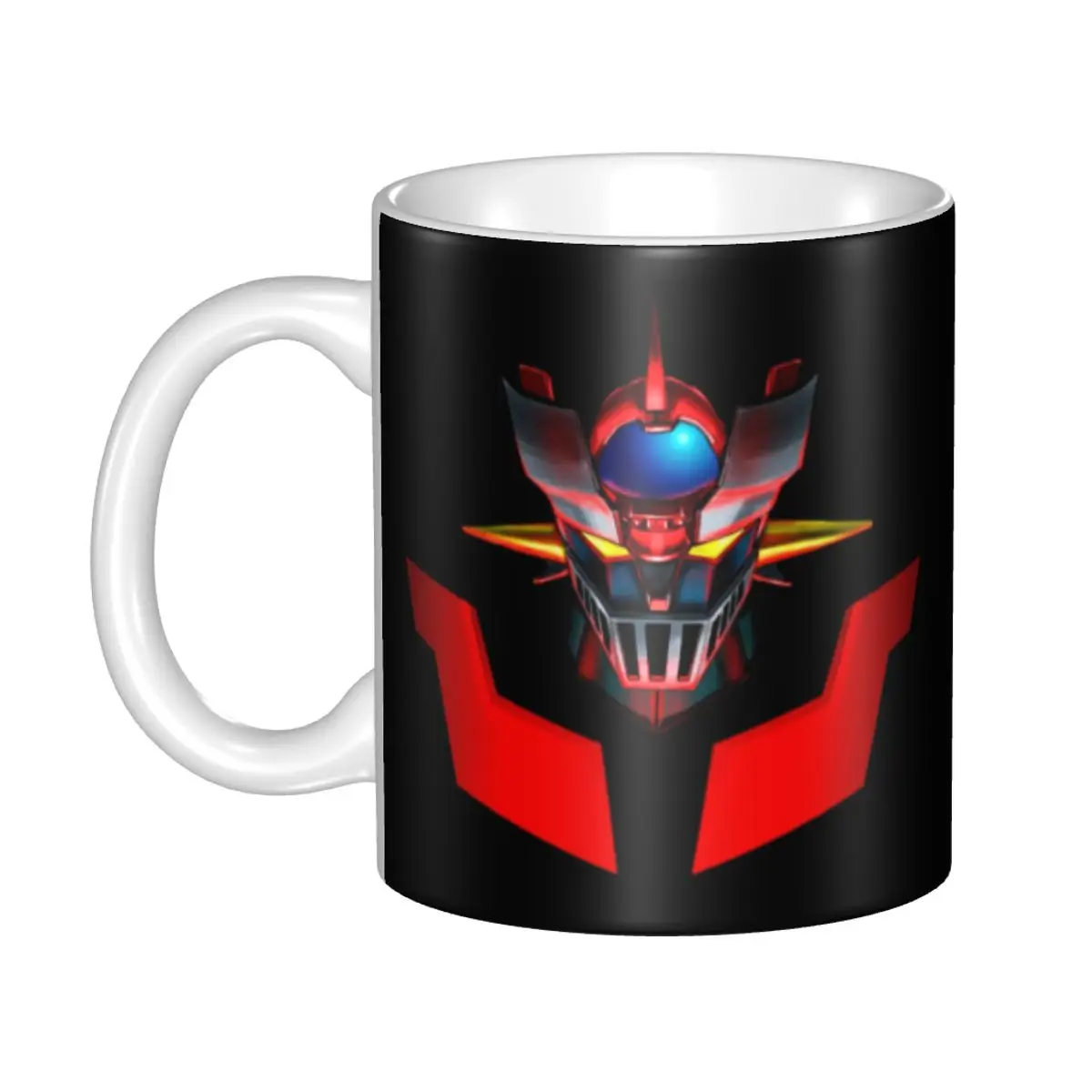 Mazinger Z Mad Robot Coffee Mug DIY Custom Grendizer Anime Manga Ceramic Milk Tea Mug Cup