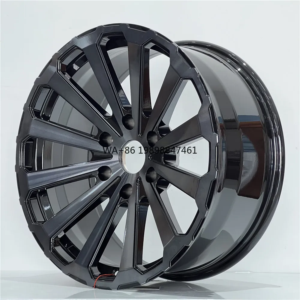 

24x12 5x120 19 Inch F10 G20 E90 E88 Forged Rim Black Wheels