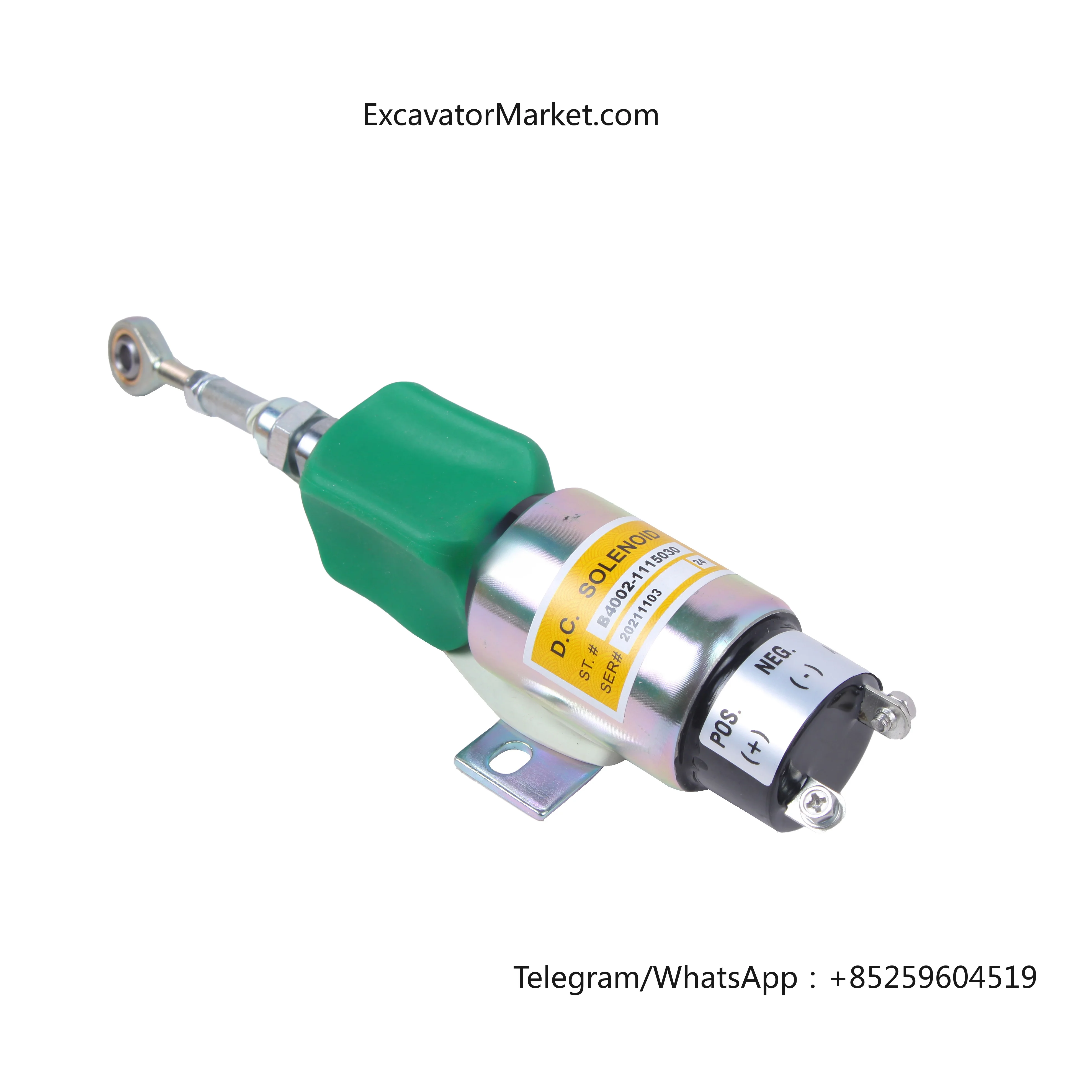 B4002-1115030 B40021115030 excavator stop solenoid valve For Komatsu PC PC60-7 YC4112 12V 24v Excavator Parts