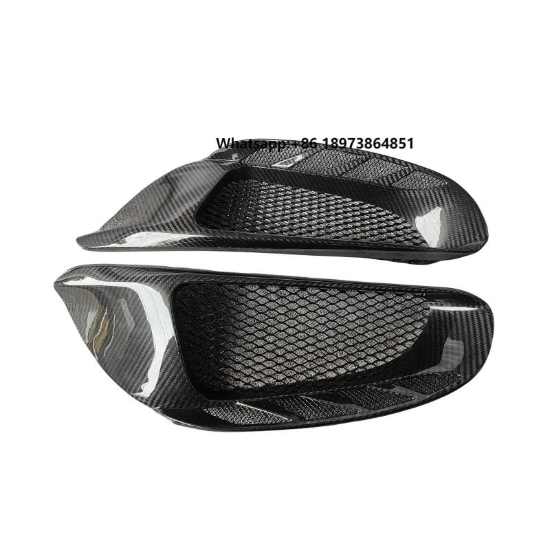 

488 Carbon Fiber Pista Style Side Vent for Ferrari 488 GTB Spider Rear Fender Vent Body Kit