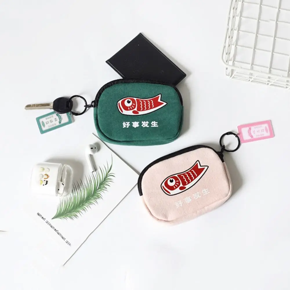 Cute Lucky Wallet Keychain For Women Lucky Charm Pendant Good Luck Fortune Wealth Coin Purse Student Ladies Coin Storage Bag