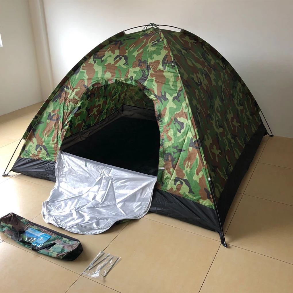 Waterproof Camping Tent For One Person Stay Protected In Any Weather Sturdy And Durable Polyester