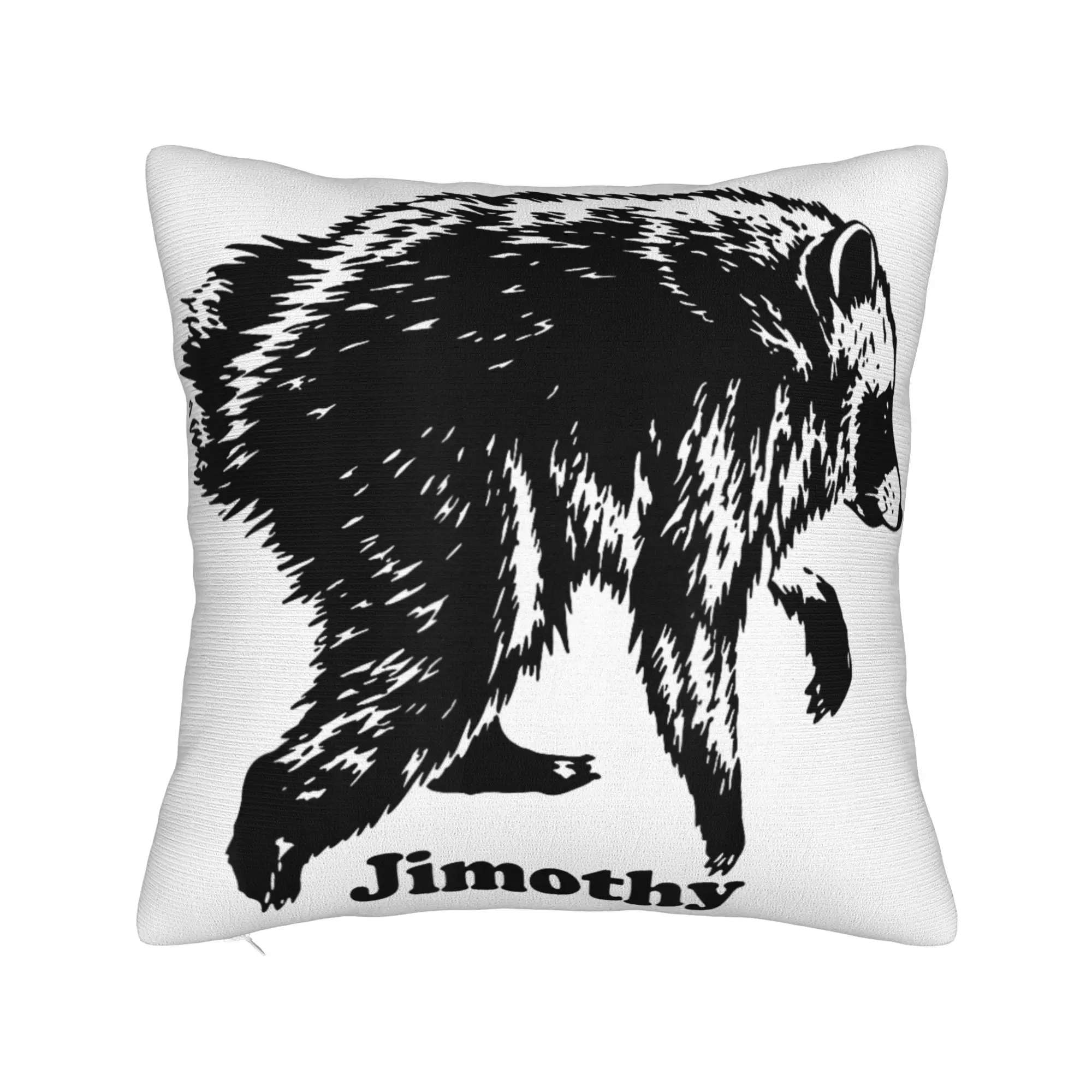 Jimothy Viral Raccoon Funny Trash Panda Wildlife Pillow Case  Fashion Pillow Cover Custom Pillowcases For Sofa Home Decor