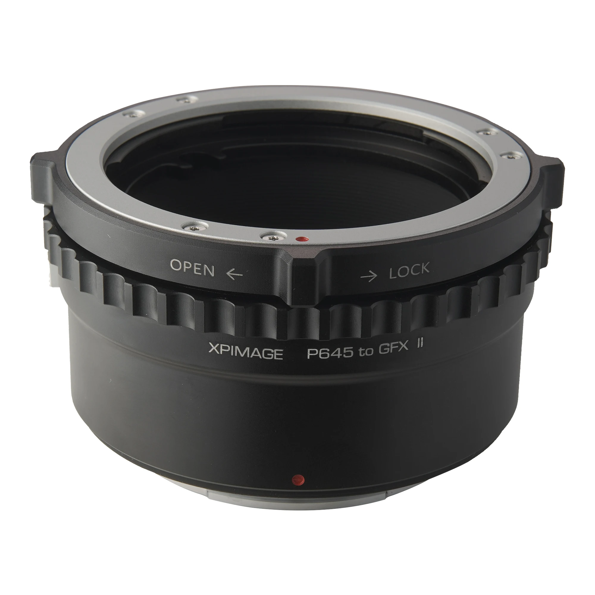 XPIMAGE P645 to GFX Lens Mount Adapter Ring Compatible with Pentax 645 Lenses for Fujifilm G Cameras GFX50 GFX100