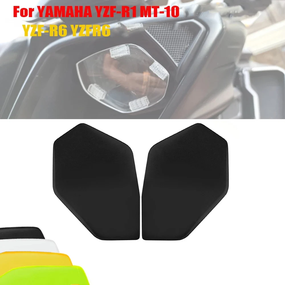 For YAMAHA YZF-R1 YZFR1 R3 2015-2023 YZF-R6 YZFR6 2017-2023 YZF R1 R6 MT-10 MT10 Headlight Head Light Guard Lens Cover Protector