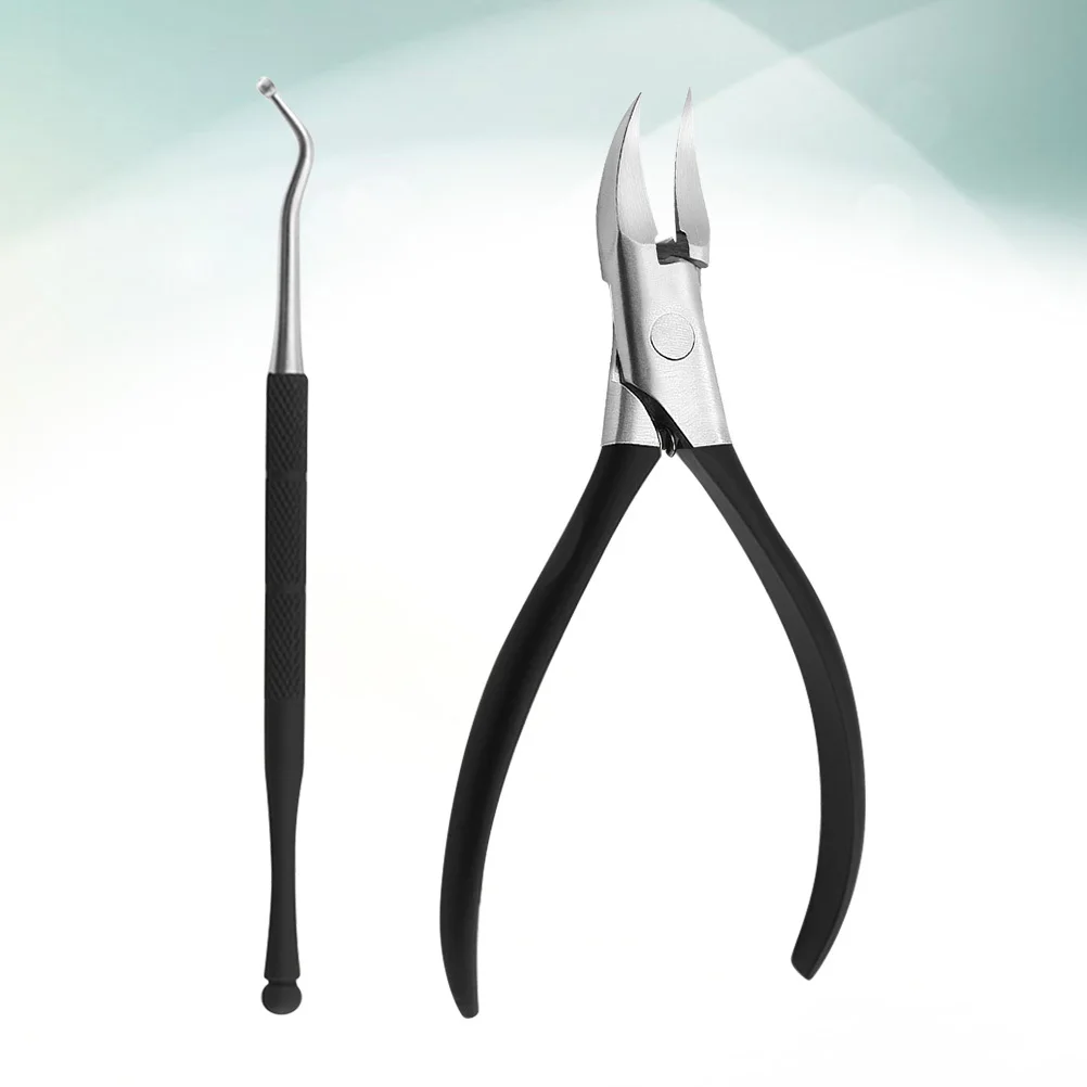 

1Set Nail Clippers Kit Stainless Steel Toenail Fingernail Trimmer Durable Safe Ergonomic Design Lightweight Portable Home Travel