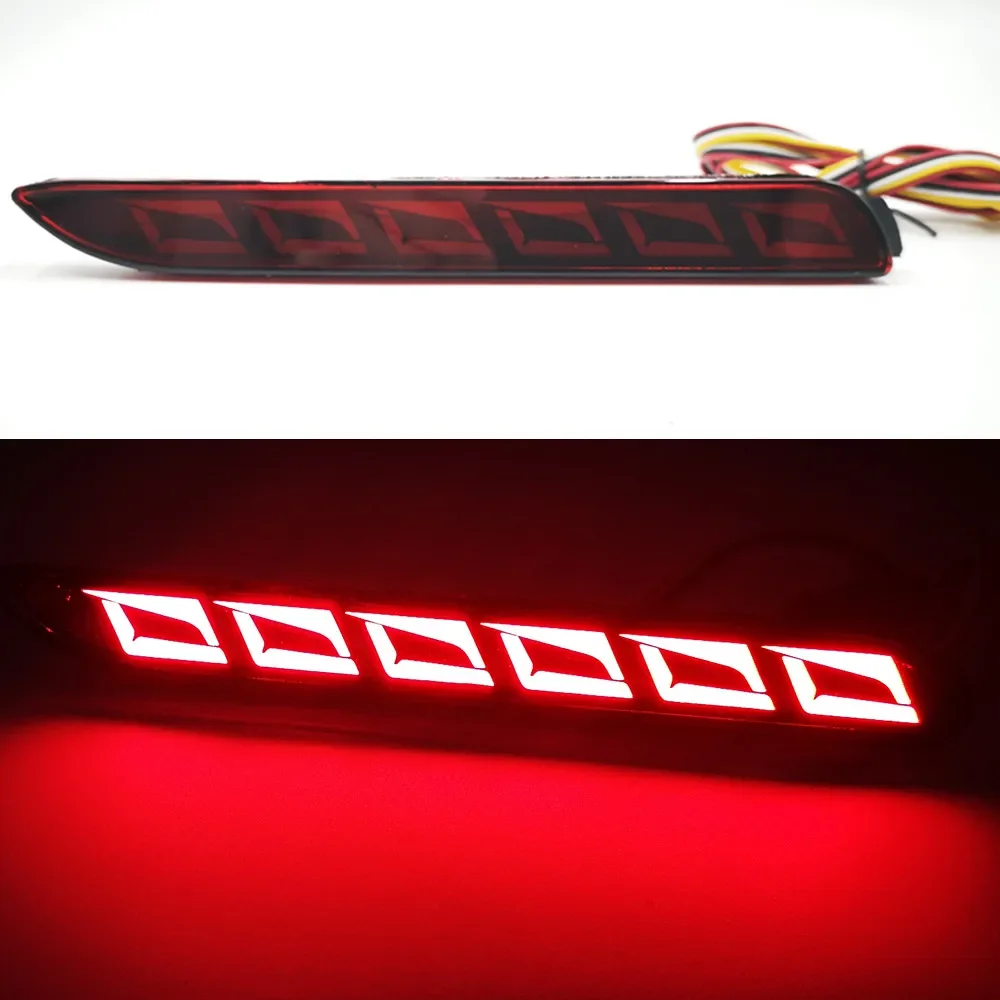 

LED Car Rear Bumper Reflector Tail Brake Light For Toyota RAV4 Camry Reiz WISH SIENNA Innova Lexus ISF GX470 RX300 5630 Matrix