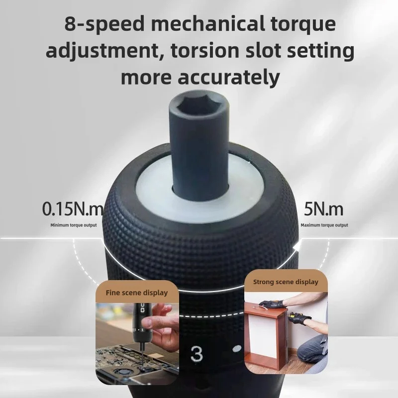 3.6V Electrical Screwdriver Sets Smart Cordless Electric Screwdrivers USB Rechargeable Handle 30 Bit Sets Power Tools