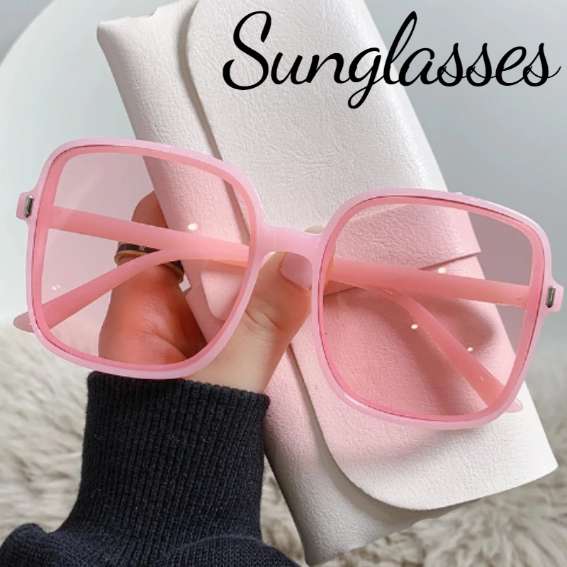 Pink Sunglasses Gradient Persian Glass for Women Black Best Solar Protector Glass Gradien Mac Tutul UV400 Mode for Men and Women