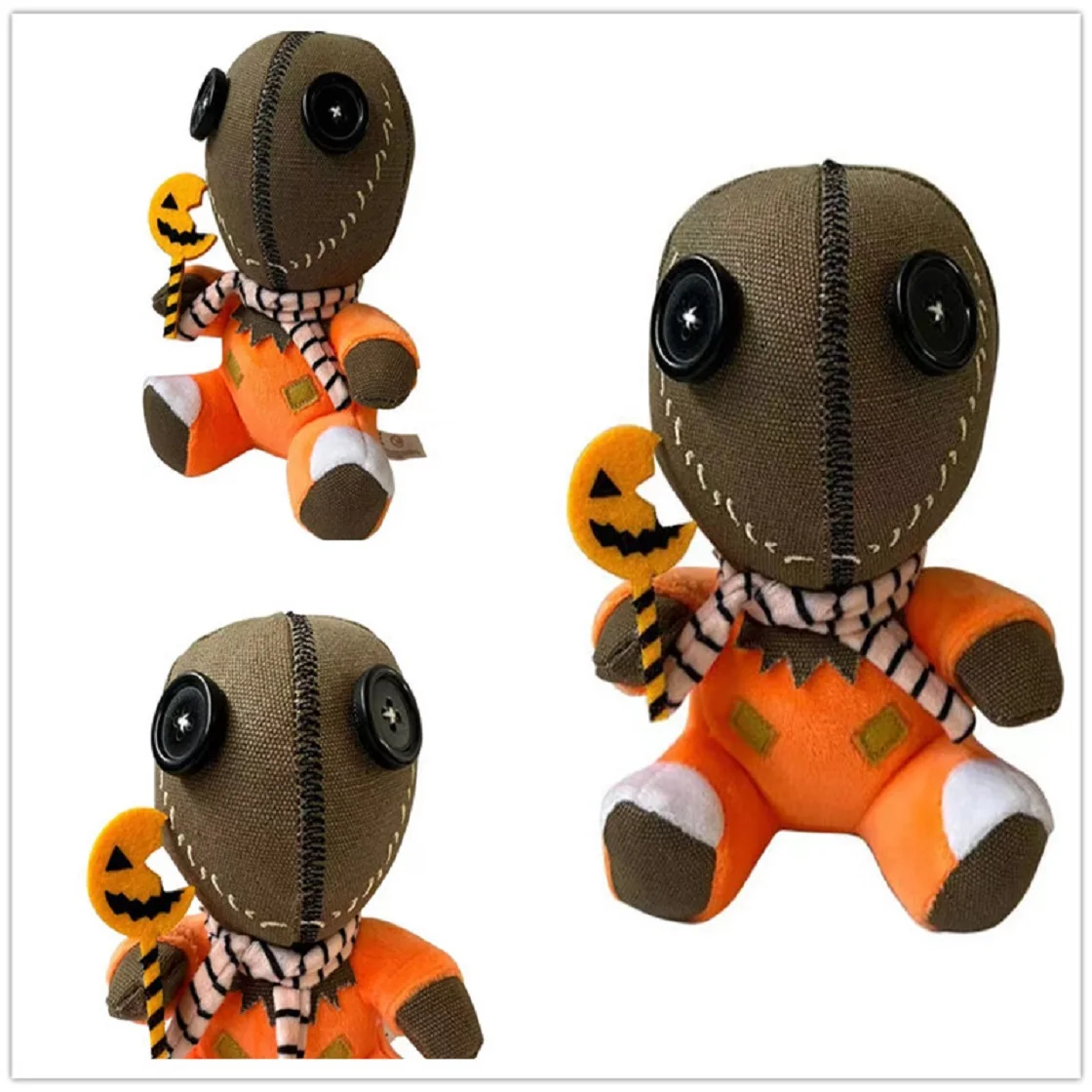 HOT Styles New Trick R Treat Sam Plush Doll of Halloween The Great Autumn Spirit Figure Plush Toys Kid Birthday Gift Room Decor