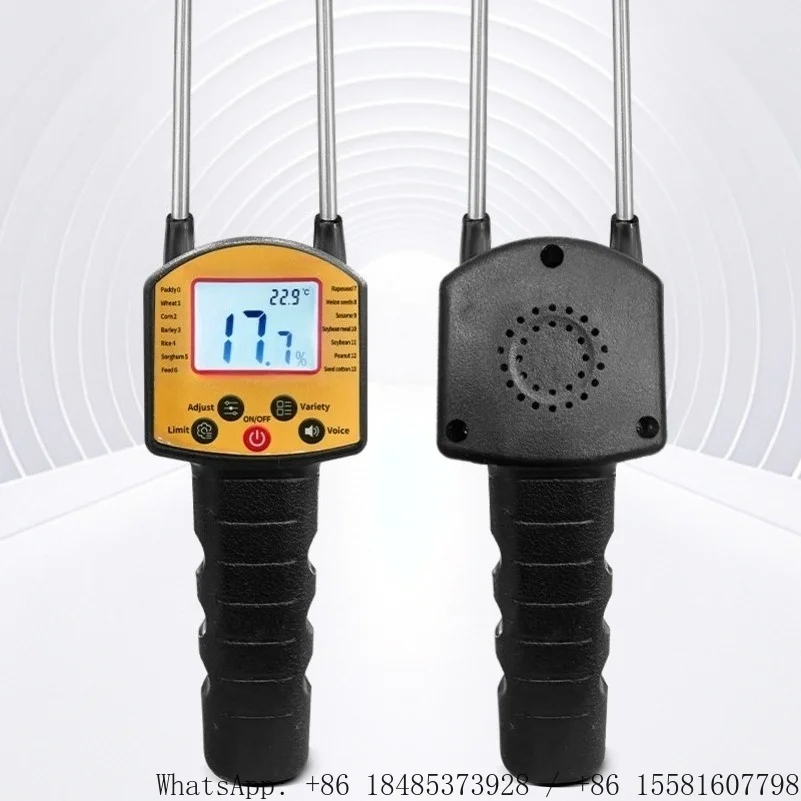 Grain moisture meter, wheat and corn moisture measuring instrument, handheld grain moisture meter