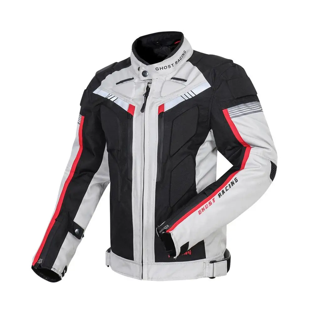 

Waterproof Breathable Jacket for Motocyclist Motorbike Rider, Motorcycle Cloting (M-)